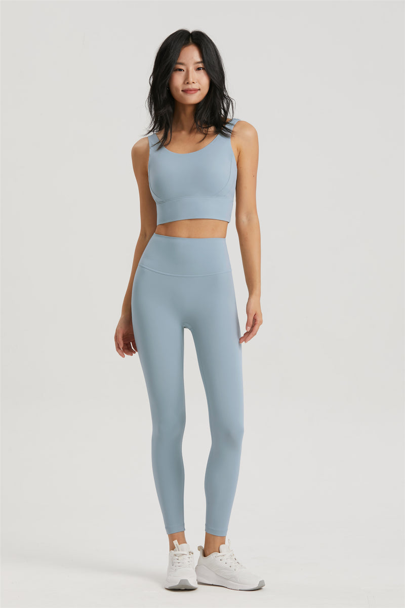 High Waist Anti Rolling Leggings with Pocket